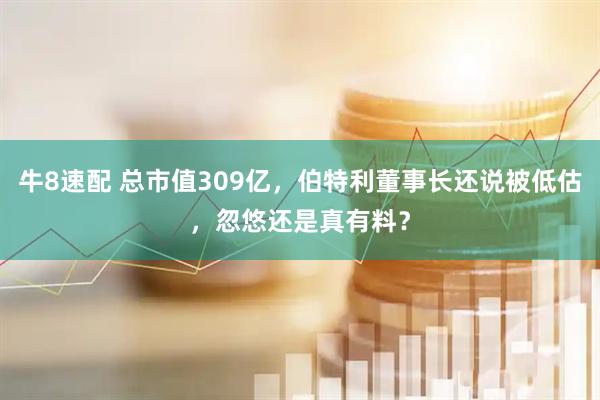 牛8速配 总市值309亿，伯特利董事长还说被低估，忽悠还是真有料？