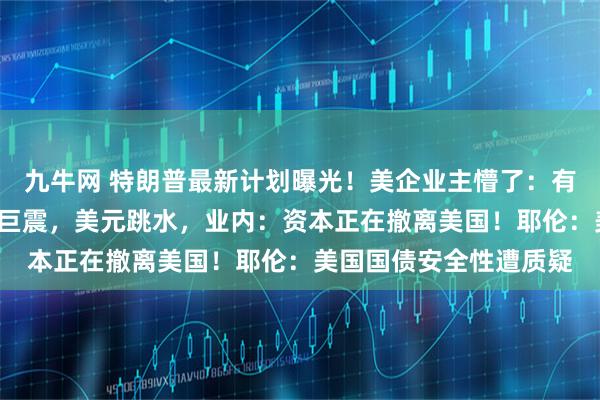 九牛网 特朗普最新计划曝光！美企业主懵了：有人付税暴涨6倍！美债巨震，美元跳水，业内：资本正在撤离美国！耶伦：美国国债安全性遭质疑