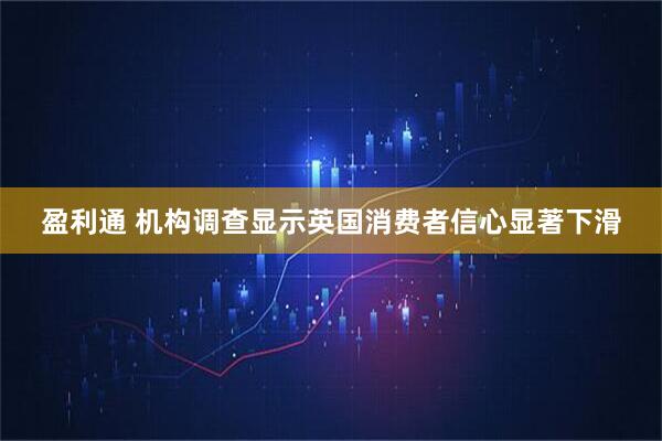 盈利通 机构调查显示英国消费者信心显著下滑